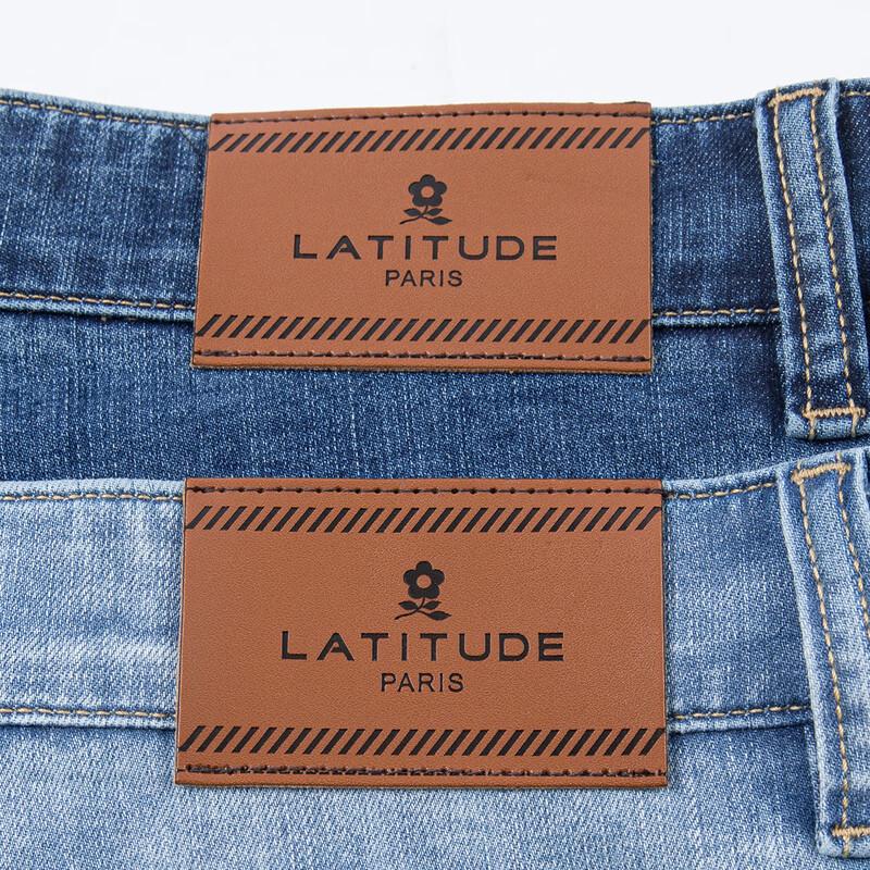 MONTAGUT Herren Business Casual Straight Leg Jeans