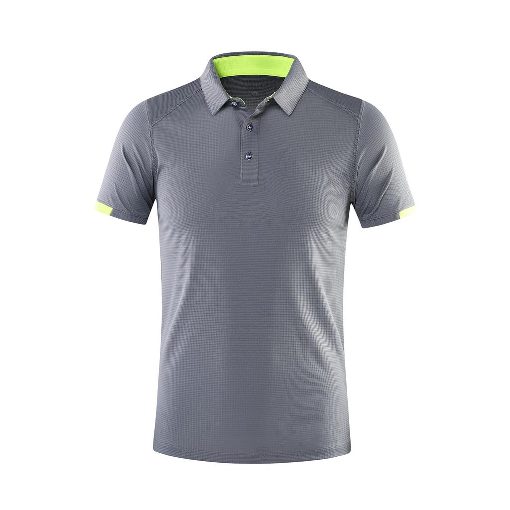 Summer Quick Drying Short Sleeved Polo Shirt Golf Jersey Company Group Breathable Fitness Lapel Sports Sleeved 8-Color Large Top