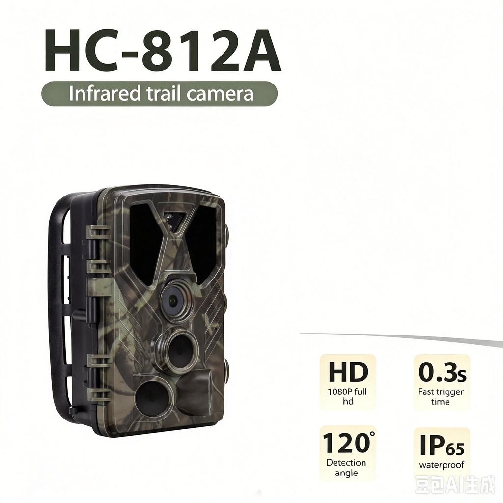 Wildlife Trail Camera Wireless Hunting 36MP 2.7K Video 940NM IR Night Vision Photo Trap HC812A Surveillance Cam