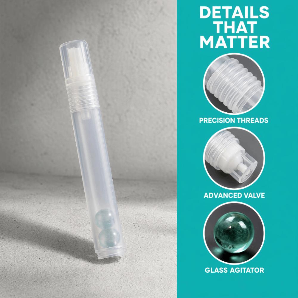 7Pcs 3/5/6.5/8/10/15/30mm Liquid Graffiti Pen Refillable Ink Graffiti Pen Tube Drawing Tools