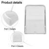 1pc Wireless Doorbell Cover Outdoor Waterproof Call Cover Transparent Protector Dustproof Door Ring Button Rain Cover