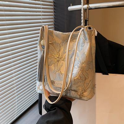 Large Capacity Underarm Bag Women's New Fashion Commuter Shoulder Bucket Bag