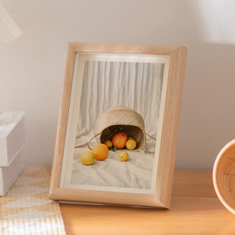 Simple Creative Photo Frame: 5 to 10-inch & A4 Sizes for Desktop & Wall Decoration