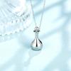 Premium Perfume Bottle Pendant Necklace Sweet Simple Niche Design Women'S Jewelry Does Not Fade In Summer Premium