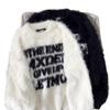 Unisex Retro Loose Knit Faux Mink Sweater - Lazy Style for Autumn/Winter