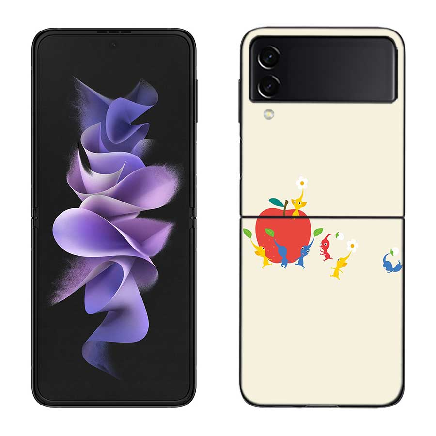 

Game Pikmin 4 Case for Samsung Galaxy Z Flip 6 5G Z Flip 5 4 3 5G Black Hard Cell Phone Cover Luxury PC Shell Coque Samsung Z Flip 6 5G