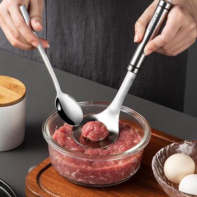 Schöner Küchen 304 Edelstahl Fleischbällchenformer Löffel