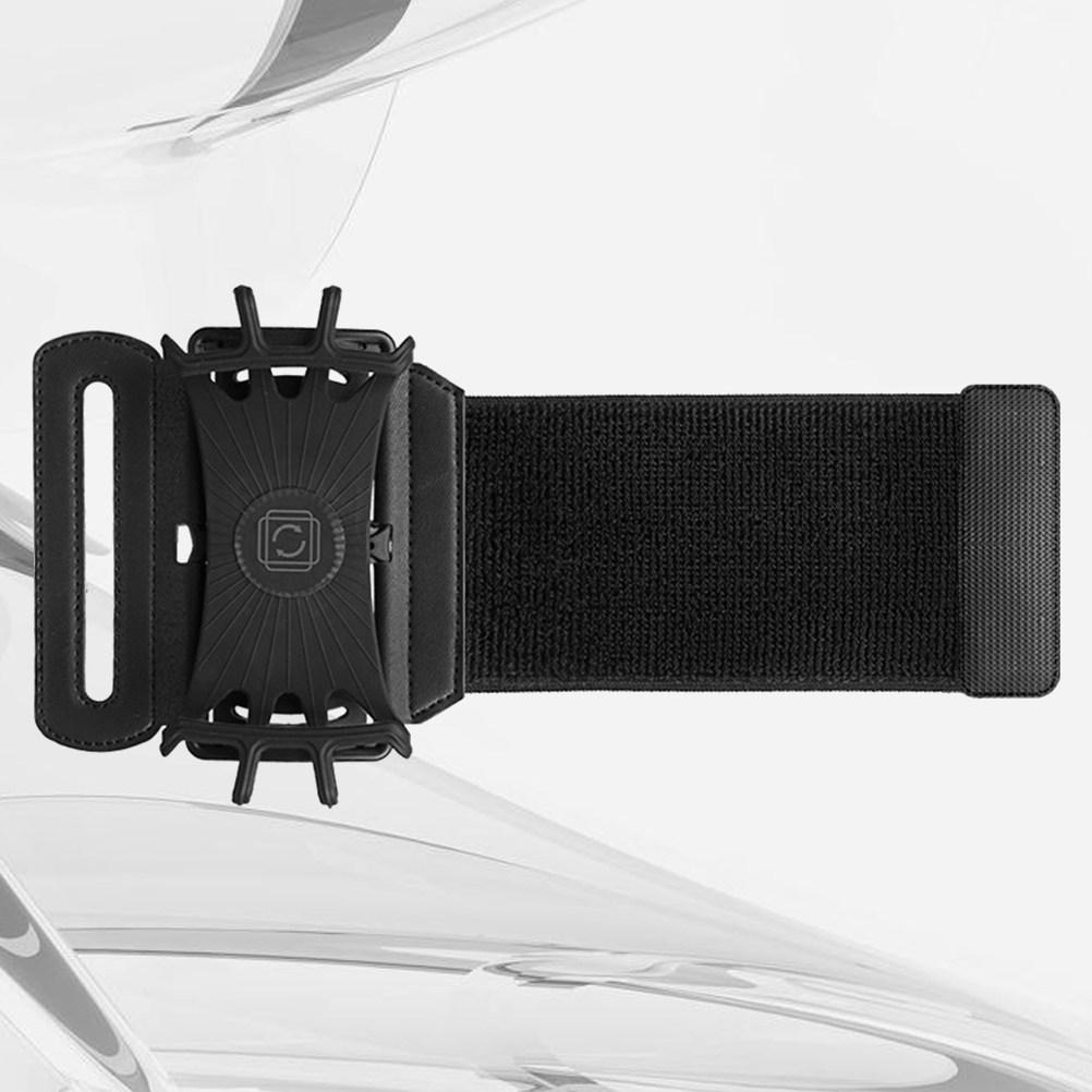 Rotatable Phone Holder Wristband Premium Stretchy Comfortable Forearm Armband for Jogging Running Walking Cycling Climbing 6