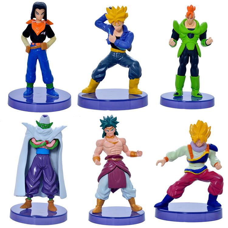 Dragon Ball Super Goku Vetega Majin Buu Freeza Beerus Whis Mark Karin Gotenks PVC Figures Anime Collectiable Model 1Set Toys