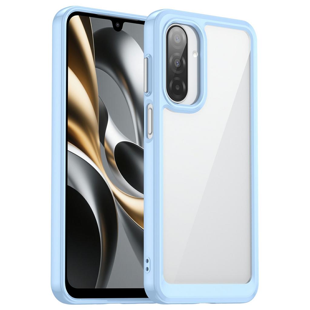 For Samsung Galaxy A17 5G Case TPU+Acrylic Protective Clear Phone Cover