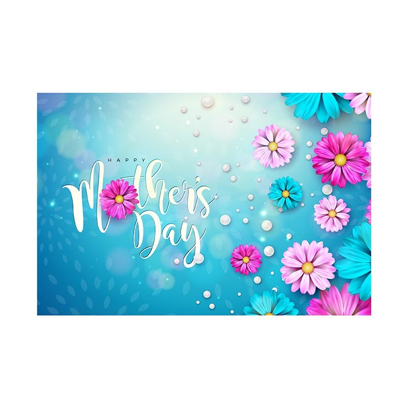 Vinyl Muttertagsserie Shooting Hintergrundtuch Geschenk Blumenkunst Bilder Fotografie für Wand Party Dekorationen Tischdecken