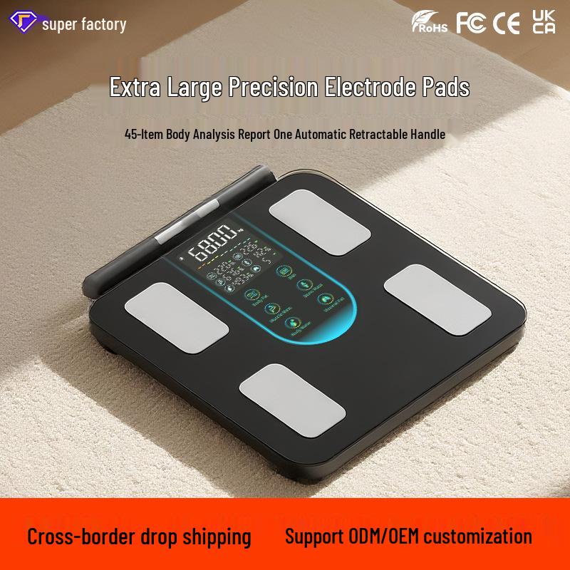 Smart Bluetooth Body Fat Scale with Precise APP Measurement for Fitness and Health