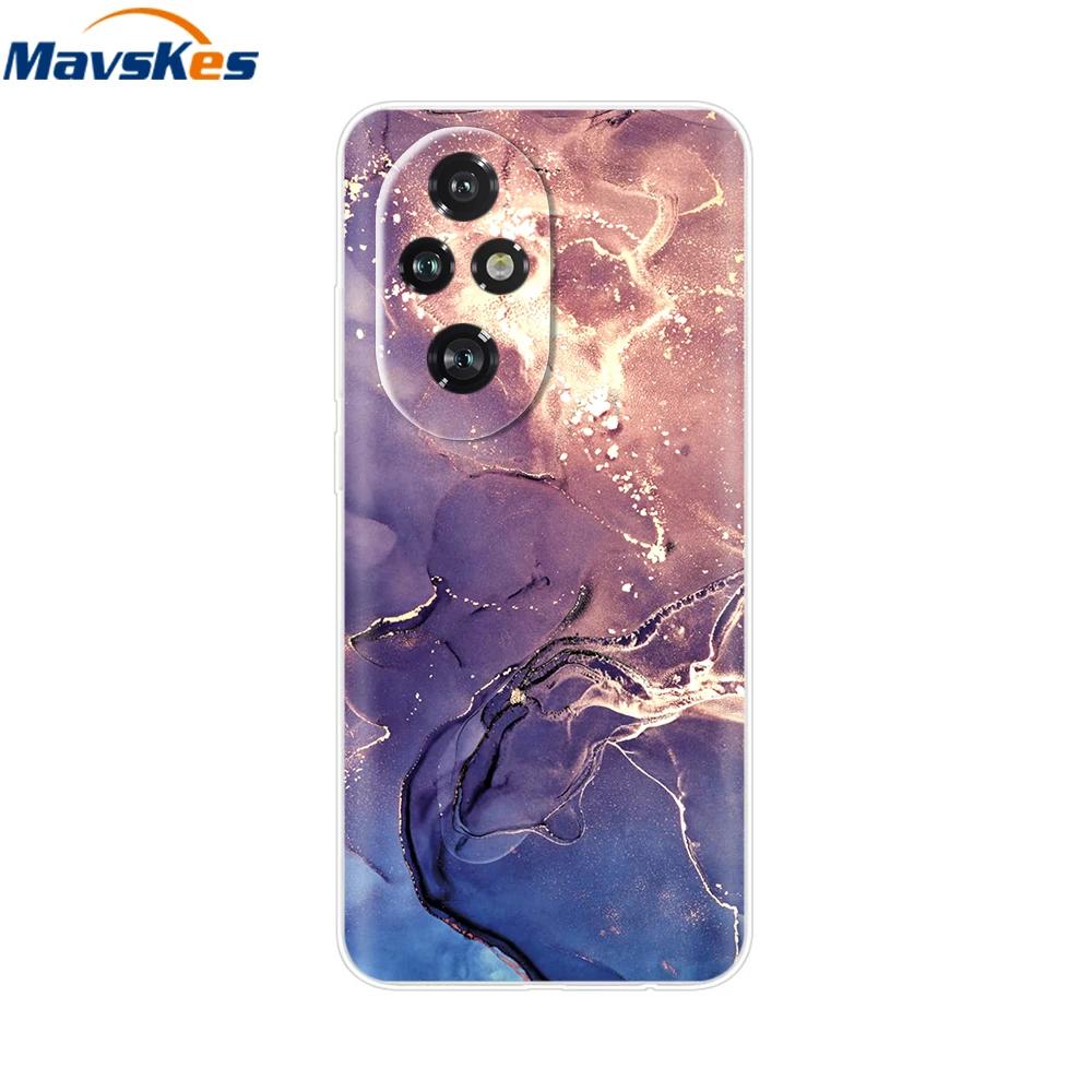 Für Honor 200 Hülle Niedliche Cartoon Silikon TPU Weiche Handyhüllen für Für Honor 200 Pro Honor200 Lite Transparente Capas Honor200