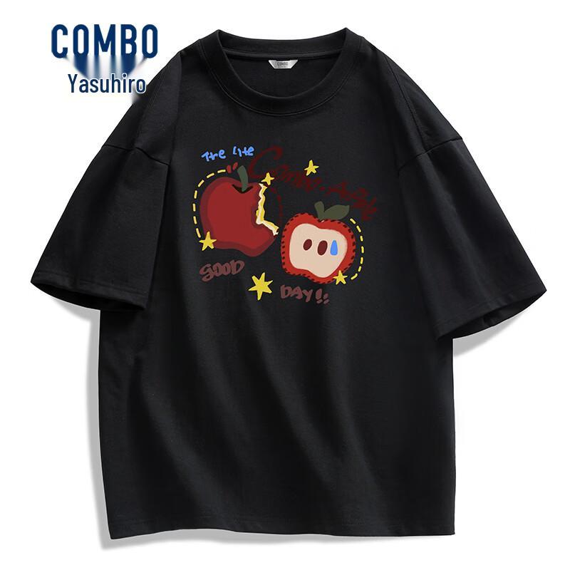 Men s Casual Pure Cotton Short Sleeve T-Shirt 170