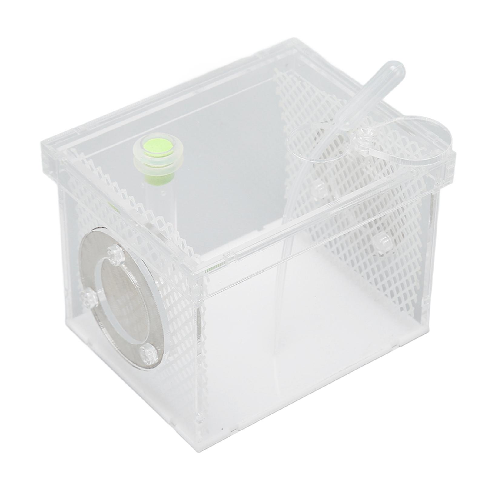 

Reptile Insect Enclosure Tank Mini Acrylic High Transparency Moisturizing Reptile Insect Breeding Box S S 100x40x0.3cm / 39.4x15.7x0.1in