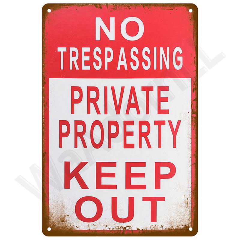 Retro Wall Art Mural Outdoor House Bathroom Home Room Decorations Decor Vintage Metal Signs Plates Tin Sign Posters Man Cave Bar