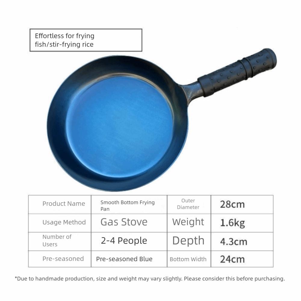 Tigaie de fier neacoperită 20-34cm Tigaie pentru friptură și ouă Durabilă Tigaie din fontă Aragaz cu gaz inducție