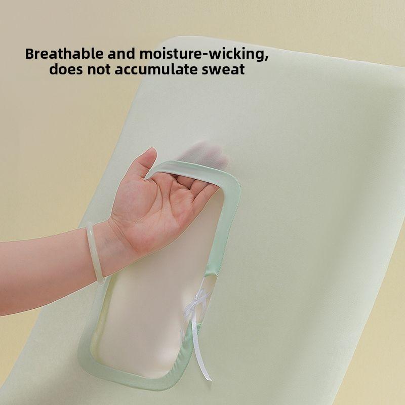 1-10PCS Ice Silk Cooling Pillowcase for Memory Universal Inner Cover Summer Breathable Soft Durable Cold Feeling Washable