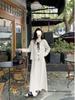 Korean Style Round Neck Knit Cardigan Set for Women - Autumn/Winter Collection, Loose Fit, Casual Style.