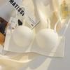 Removable Shoulder Strap Underwear Women's Non-slip Half Cup Small Chest Gathering Adjustment Bra Showing Large Anti-sagging Non-marking Bra
