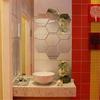 12pcs 3D Mirror Hexagon Vinyl Removable Wall Sticker Decal Home Decor Art