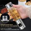 Fine Spray Oil Spray Bottle Stainless Steel Oil Dispenser Bottle Glass Oil Sprayer  Household
