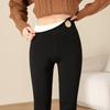 Extra thick fleece leggings autumn and winter women's outer cotton pants women's winter thickened women's new thermal pants