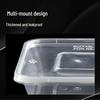 500ml Rectangular Disposable Microwavable Food Container