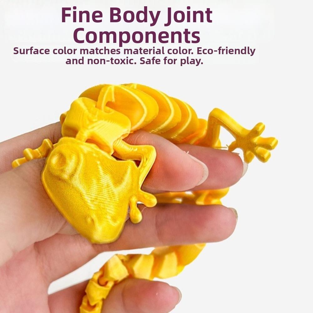 20pcs Movable Joints Lizards Ornaments Random Color Reptile Model Toy Lizard Figurines  Home Decor