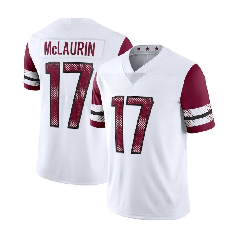 Washington Commanders 5 DANIELS 17 MCLAURIN Embroidered Football Jersey Mens Womens Sports Uniform