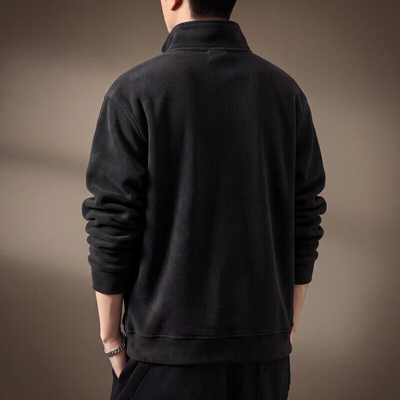 Guise Men's Polar Fleece Stand-Collar Pullover