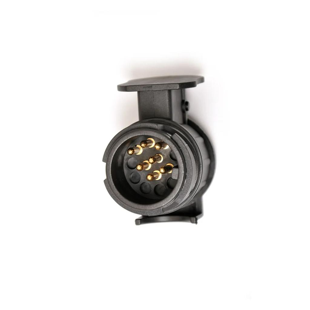 13 To 7 Pin Plug Adapter Durable Trailer Connector 12V Towbar Towing Plugs Socket Adapter Protect Connections A30 Connector