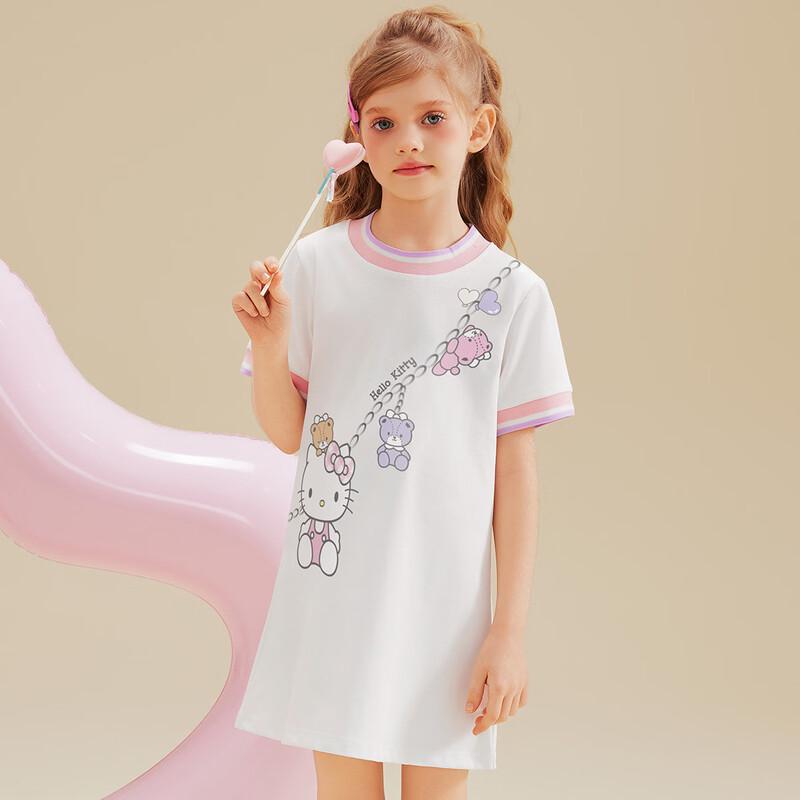 Hello Kitty Girls  Color-Block T-Shirt Dress 130
