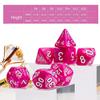 35pcs Polyhedral Dice Set with Black Storage Bag Color Number Polyhedra Dice RPG D&D Role-playing Games Accessories ZSY