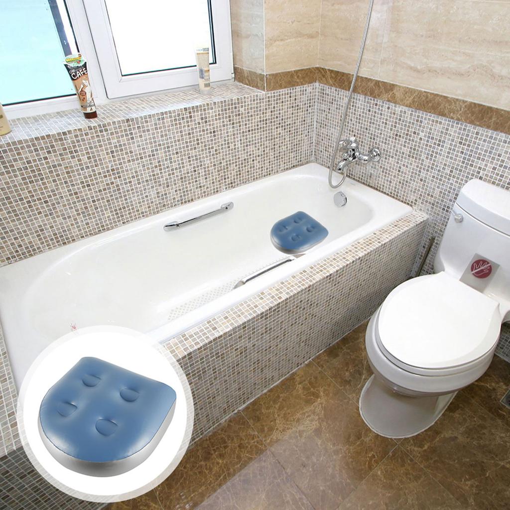 Booster Seat Hot Tub Spa Cushion Spa and Hot Tub Seat Pad Bath Spa Pad Inflatable and Water-Filled Dual Purpose Massage Cushion