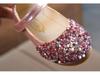 2025 Spring/Autumn Girls' Princess Rhinestone Leather Shoes – Korean Style, Non-Slip Dance Shoes for Kids