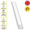 Lampe LED rechargeable - LACTEA XL - 150 lumens - 40 cm - Détecteur de mouvement - Argent