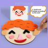 Wooden Puzzle For Kids With Facial Expression Changes Educational Toy For Preschoolers