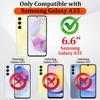Compatible with Samsung Galaxy A35 Case, with Belt Clip Holster Heavy Duty Rugged Shockproof Full Body Protection Kickstand Cover for Samsung Galaxy