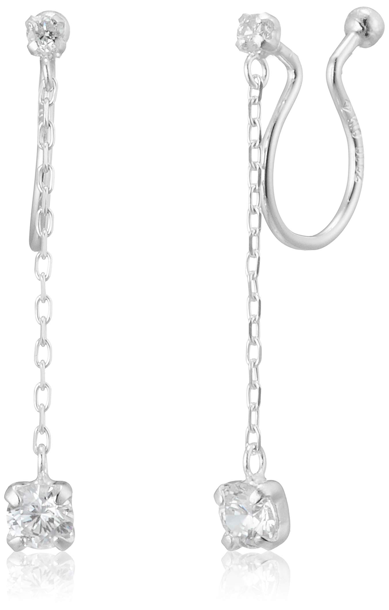 

Серьги Vendome K10 White Gold Diamond Swing GJBE0114 DI [Официальный] [VIH Aoyama]