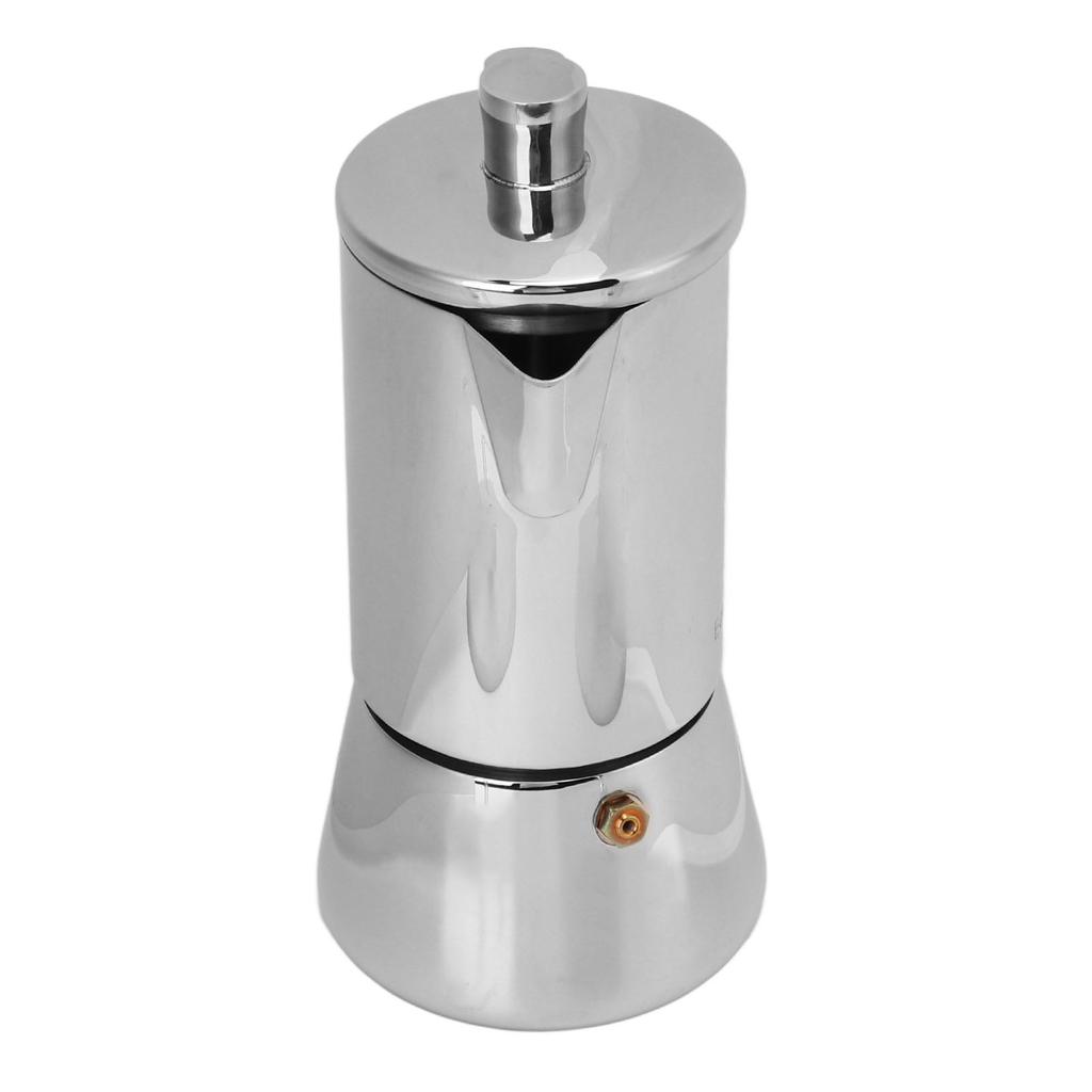 Coffee Making Pot Stainless Steel Coffee Polished Stovetop Kettle Kitchen Tool for Induction Cooker