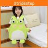 Adorable Green Nylon Frog Backpack For Kids Boys And Girls Breathable Straps