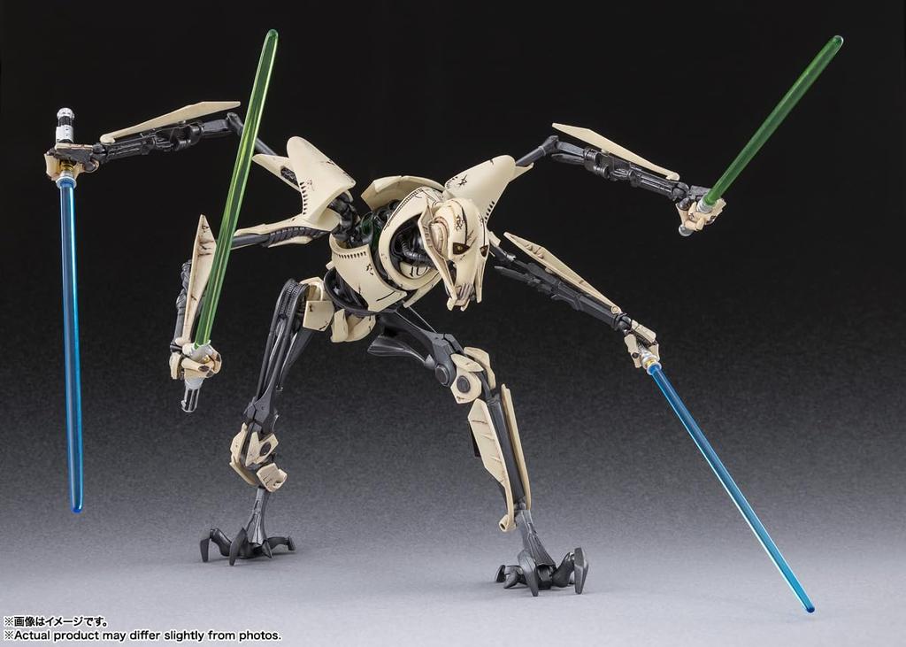 TAMASHII NATIONS Star Wars Episode Revenge of the Sith General Grievous Revenge of the 190mm ABS PVC Cloth Painted Movable Figure S.H.Figuarts III