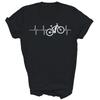 E Bike Heartbeat Biker EKG Battery Cyclist Unisex Shirt Gift