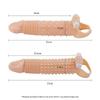 Penis Extender Enlarger Penis Vibrator Ring Sex Toys For Men Erection Silicone Clitoris Stimulate Cock Vibrating Ring