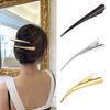 5/10Pcs Long Metal Hair Clips Horn Clip Hair Clamps Hair Accessories Duck Teeth Hairdressing Salon Tip Clip