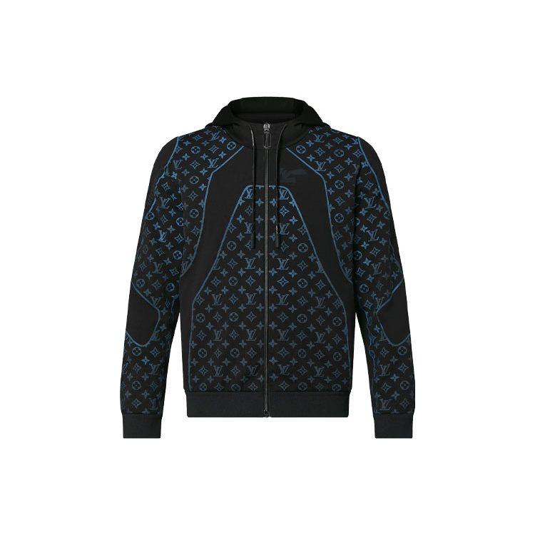 Louis Vuitton 2010s Monogram zip-up hoodie 1A9GNB