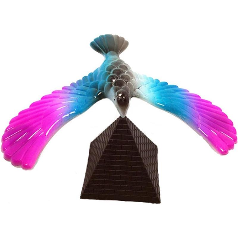 

Игрушка Балансирующая Птица, Пластиковая Балансирующая Птица с Подставкой-Пирамидой, Забавная Игрушка-Балансир для Снятия Стресса, для Декора Дисплея на Офисном Столе, Случайный Цвет. разноцветный