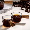 50ml Capacity Coffee Measuring Cup Single Spout Espresso Shot Glass Mini Milk Cup  Coffee Making