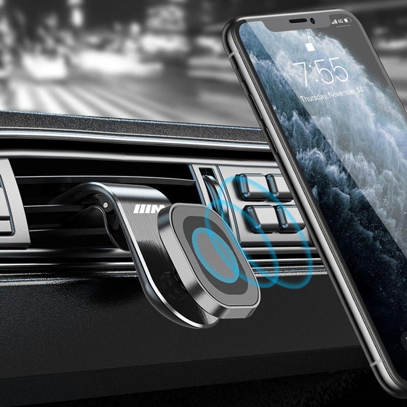 1Pcs Car Mobile Metal Magnetic Car Phone Holder Car Accessories For BMW F20 F30 F10 F34 G30 G20 F15 F16 F21 F45 F48 M3 M5 X3 ps2